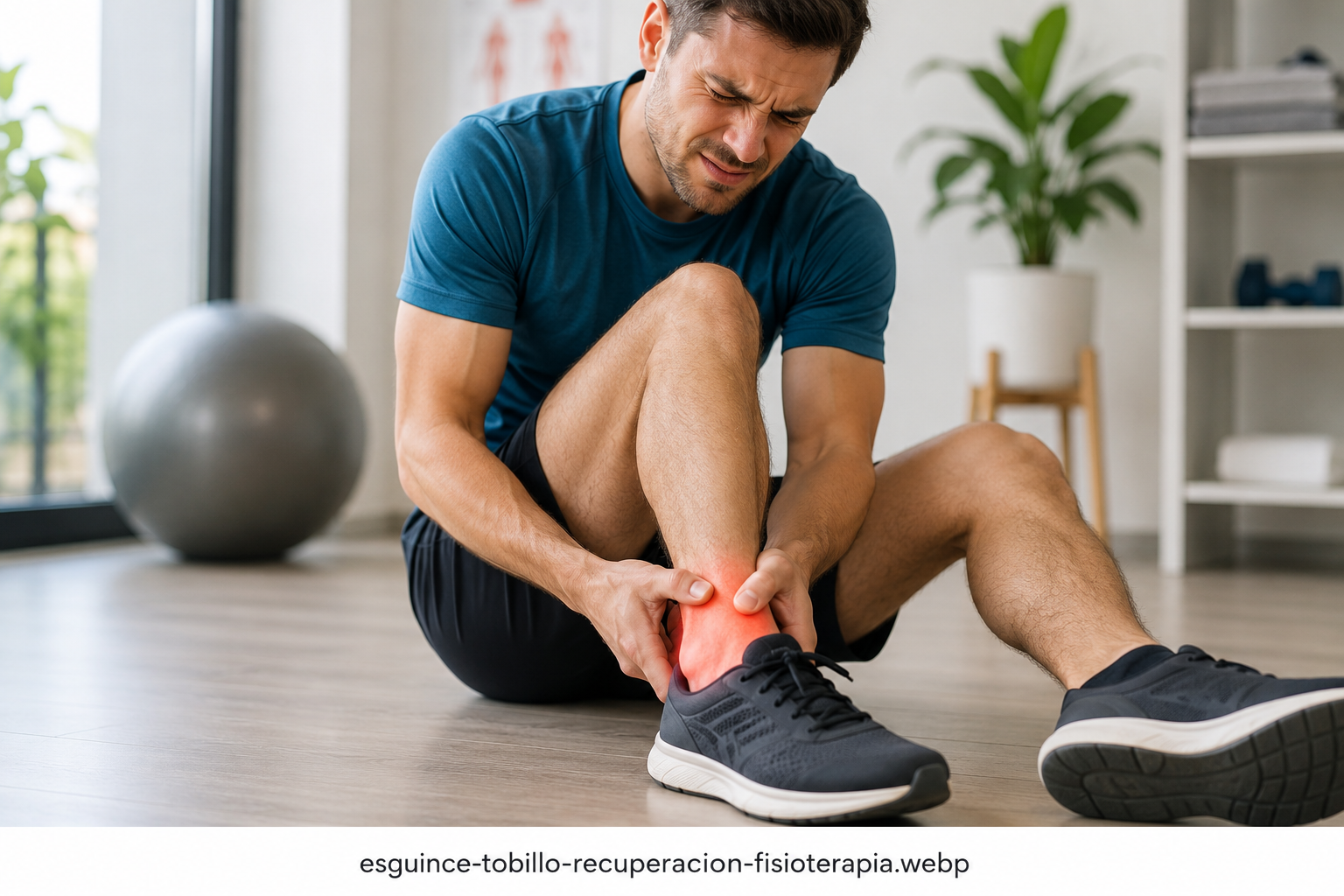 Recuperación de un esguince de tobillo