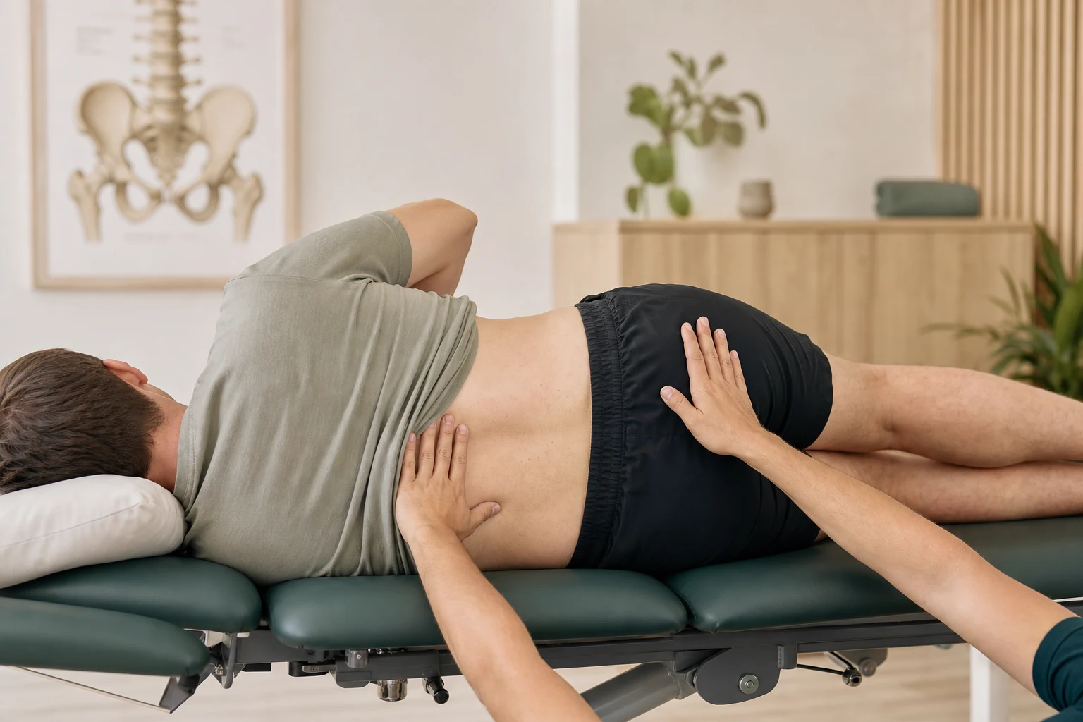 Valoración lumbar de fisioterapia en El Berrón