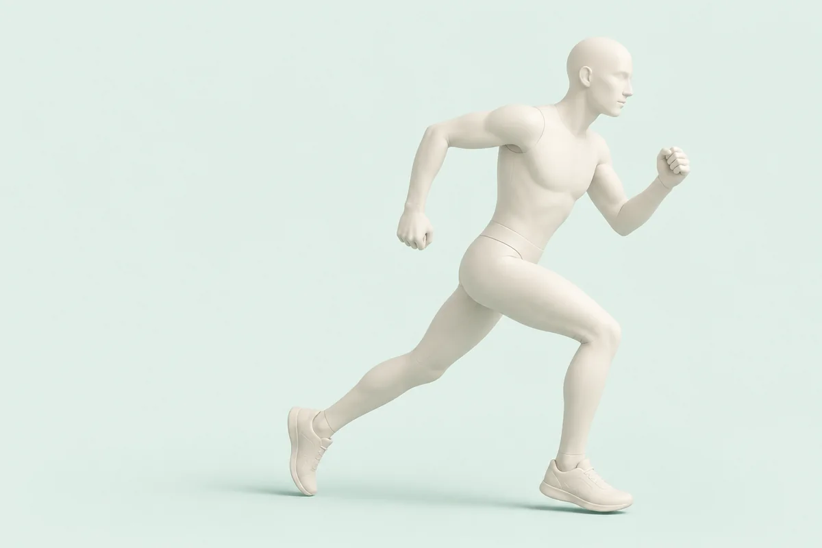 Figura corporal con las principales zonas tratadas mediante fisioterapia
